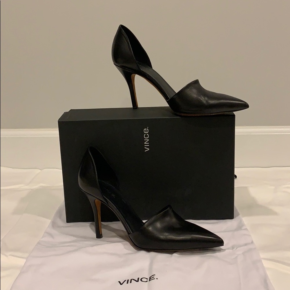 Vince Claire d’Orsay Black Pumps — Size 8M